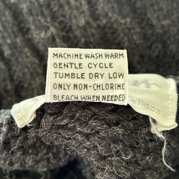 VTG Interim Turtleneck Sweater Abstract Floral Artsy 90s Women Large Cottagecore - Picture 12 of 12